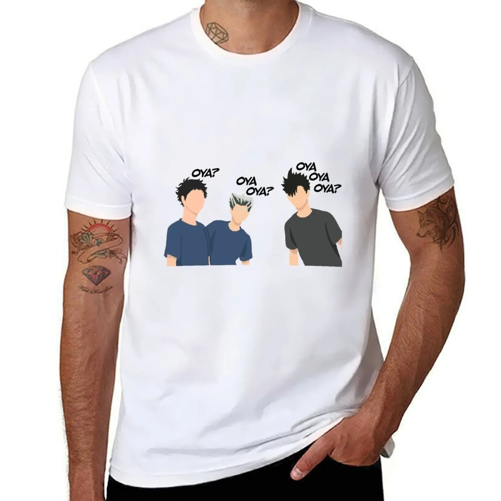 

Oya Oya Oya T-Shirt man graphic t shirt t shirts for man cotton soft T-Shirt