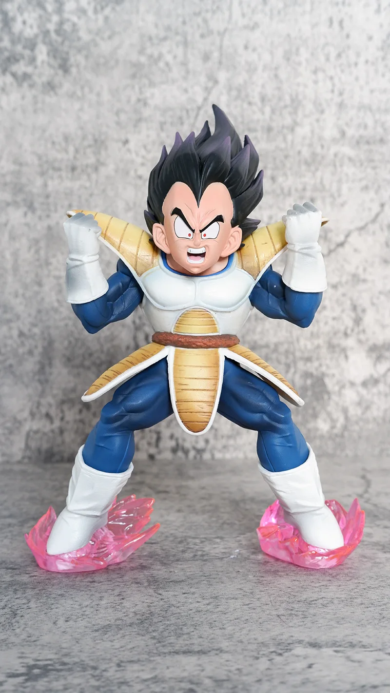 

Anime Dragon Ball Z Super Saiyan Vegeta Battle Ver. GK PVC Action Figure DBZ Statue Collection Model Kids Toys Doll Gifts 22CM