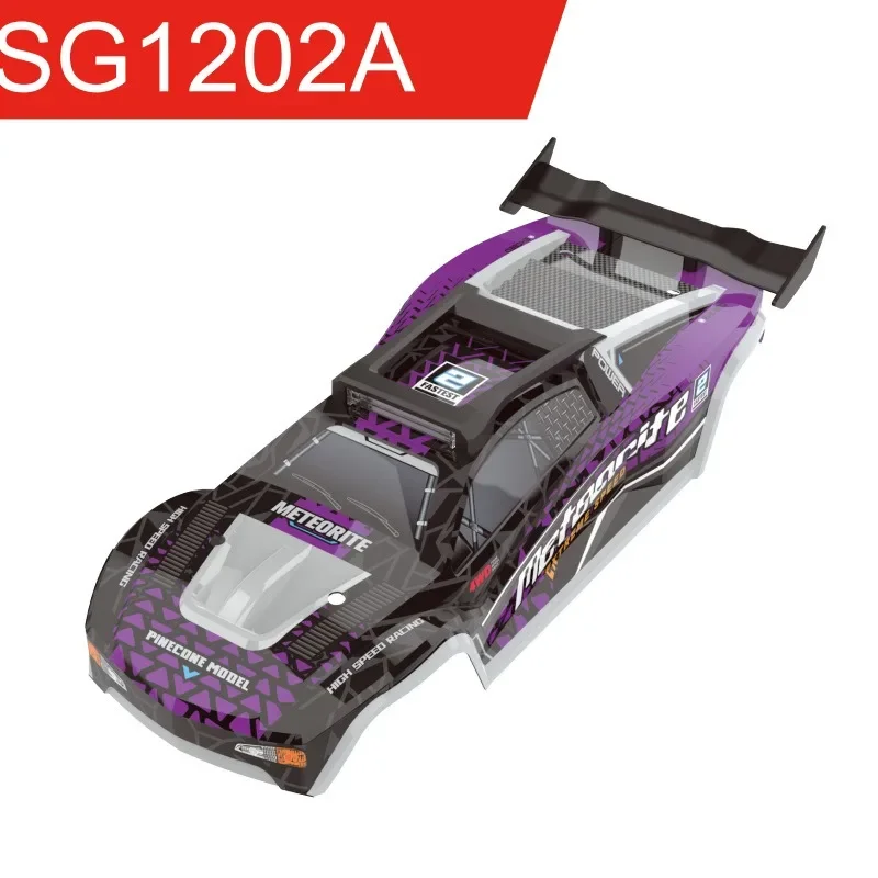 1/12 스케일 RC 모델카 SG1201/SG1202 사륜구동 고속 오프로드 브러시리스 사막 트럭 차체 쉘