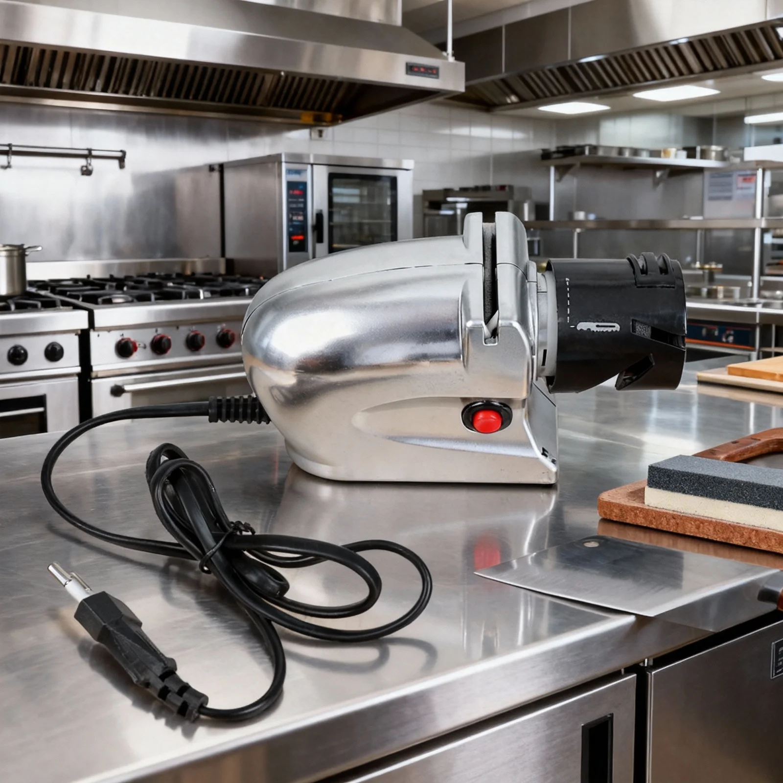 Rotary Knife Sharpener Electric Professional Sharpening System for Blades Drills High Efficiency Calgary Technology