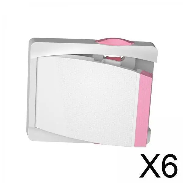 6x-スライド式食器棚ロック、赤ちゃんやペットのためのスライドドアロック保護、取り付け簡単、ドリル不要