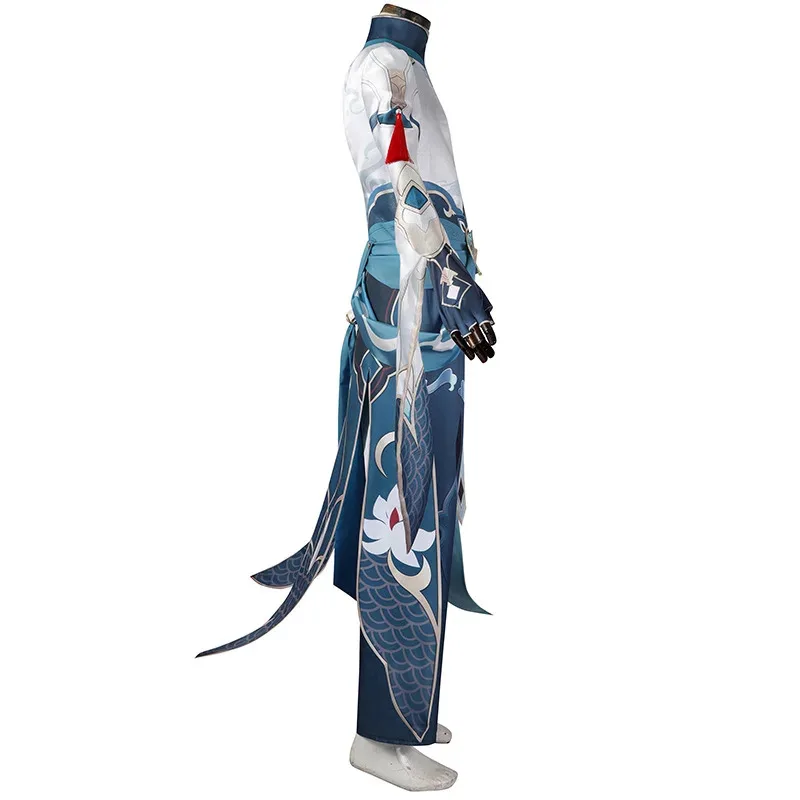 hhh 2025DanHeng تأثيري حلي شعر مستعار طويل Imbibitor Lunae زي التنين هالوين كرنفال ملابس تنكرية للحفلات دان هنغ هونكاي: ستار