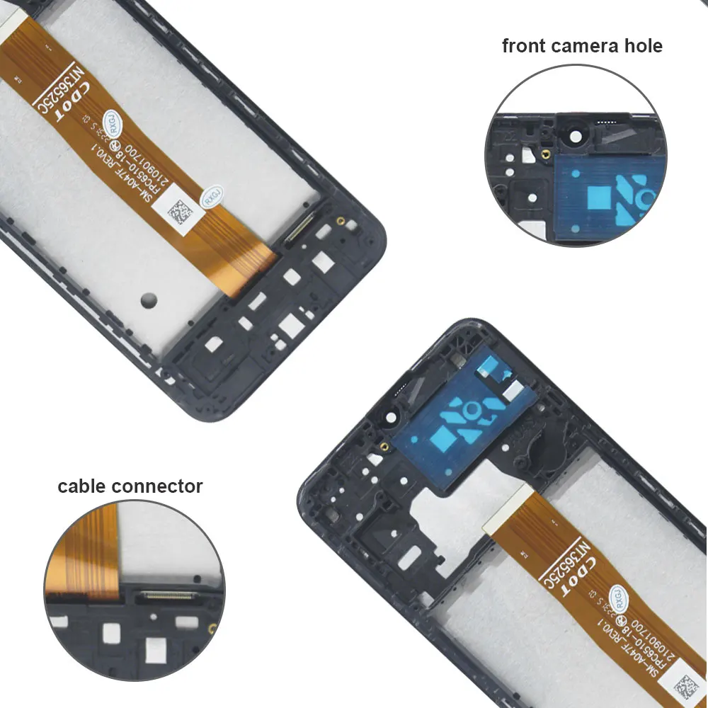 6.5' Display for Samsung Galaxy A04S LCD Display Touch Screen Digitizer Assembly Replacement for Samsung A04S A047M A047F