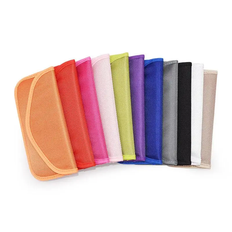 1pcs Double Layer Signal Blocker Bag Anti-radiation Anti-tracking GPS Phone Shielding Pouch Wallet Id Card Holder Storage Bag