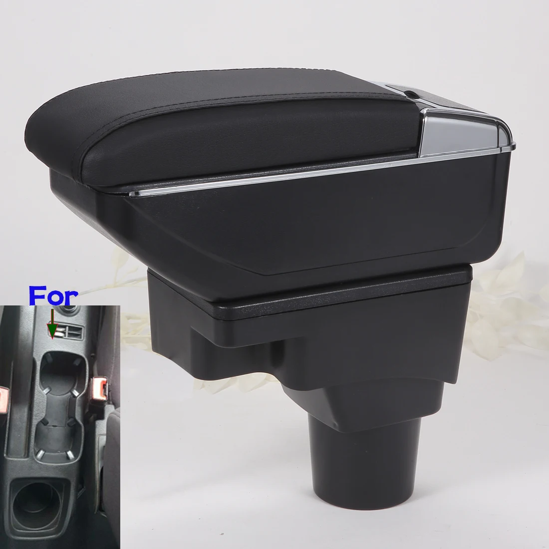 

For Chevrolet Sonic Armrest Box For Chevrolet Aveo Lova T250 T300 Car Armrest AutoStorage Box Dedicated Interior Car Accessories