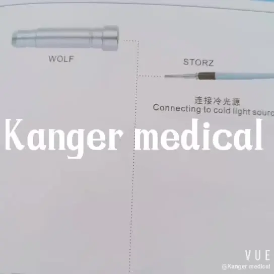 Laparoscopic soft fiber optical cable for wolf storz stryker