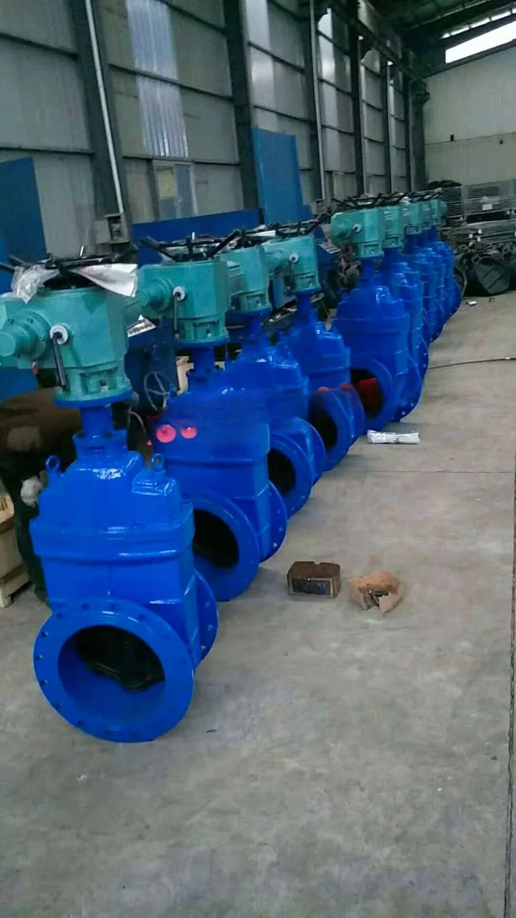 Electric Flange Concealed Rod Z945X-16Q Soft Seal Gate Valve