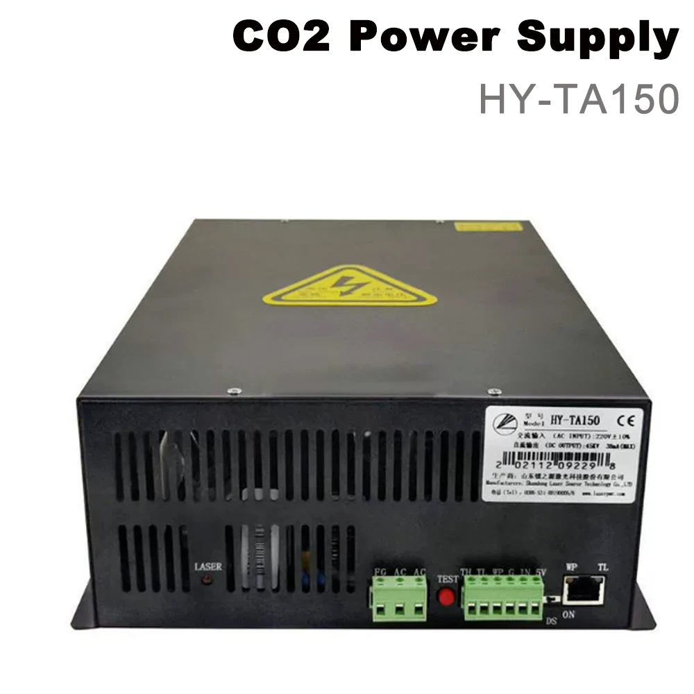 HY-TA150 CO2 Power Supply 110/220V HY TA150 Source PSU Laser Cutting Engraving Machine Spare Parts For 130/150W CO2 Laser Tube