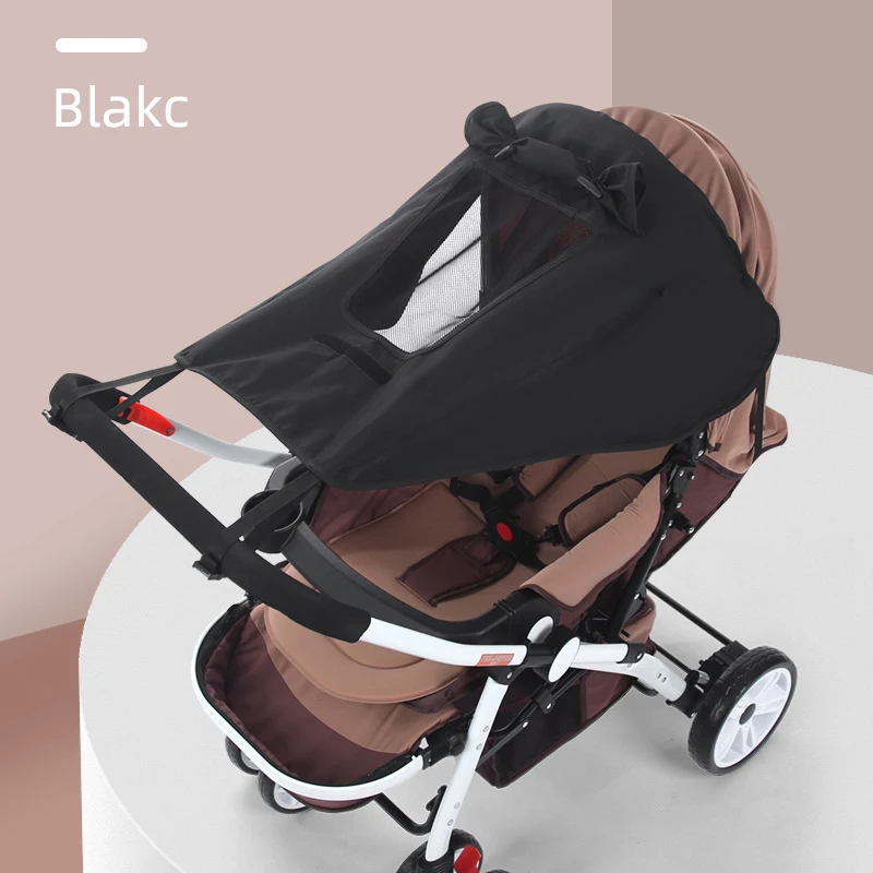 Universele Kinderwagen Accessoires Zonnescherm Uv-bescherming Zonnescherm Vervoer Luifel Cover Voor Kinderwagens Zuigelingen Autostoel Zonneklep