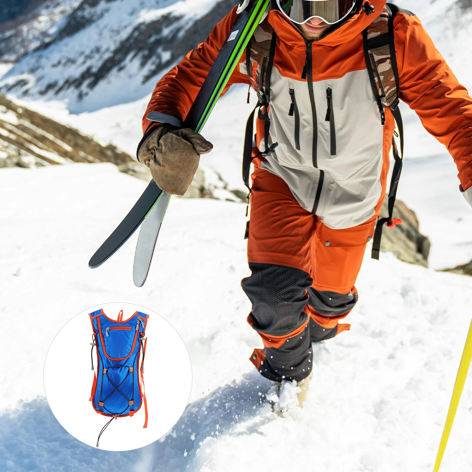 

Lightweight Hiking Backpack Outdoor Travel Running Water Bag for Cycling Trekking Mountaineering Sports Gear Storage Comfort Fit