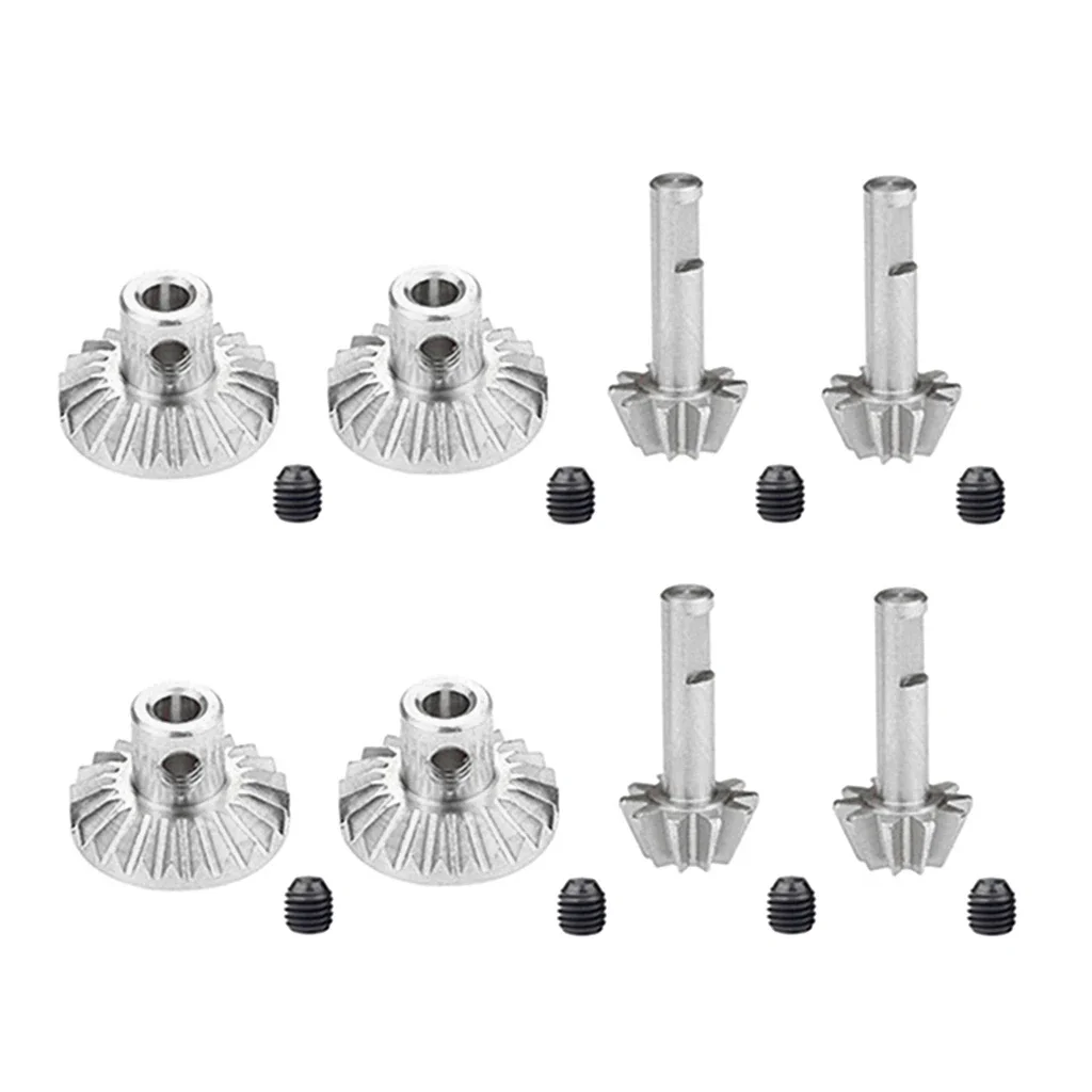 1/2/4 Pairs Metal Rear Axle Gear Drive Shaft Gear Set Upgrade Accessories for WPL D12 B24 B36 C14 C24 MN D90 D98 D99 MN99S Parts