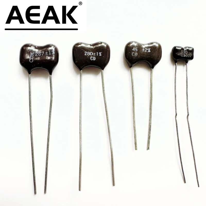 CDM 500V 160PF 161J 9P 45P 110P 120P 131P 280P 287P 300P 316P 5900P 9100P Silver mica power amplifier audio fever capacitor 1PCS