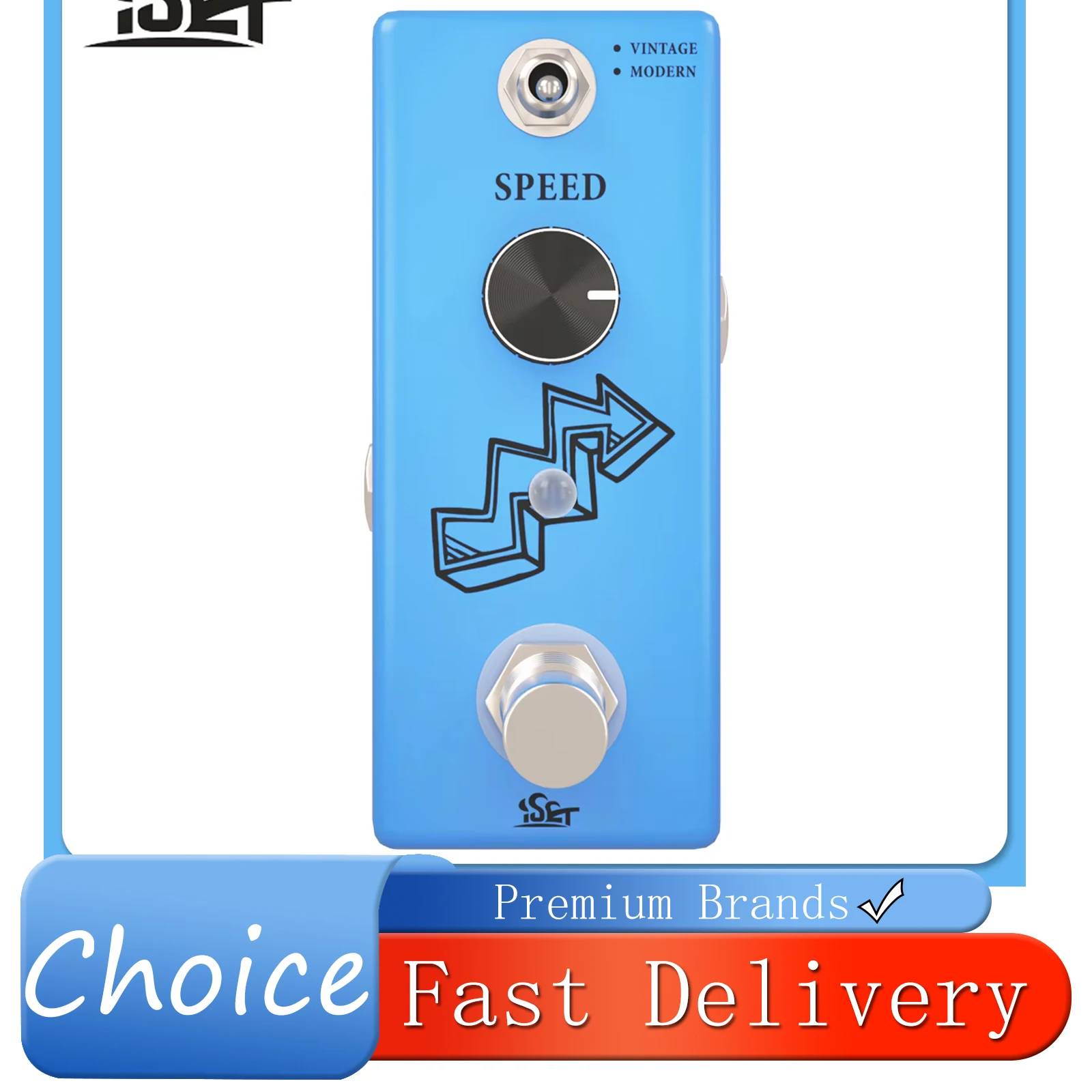 

Электрогитарная педаль эффектов ISET PD-12 Phaser, аналоговые фазовые эффекты, True Bypass, аксессуары для электрогитары и бас-гитары