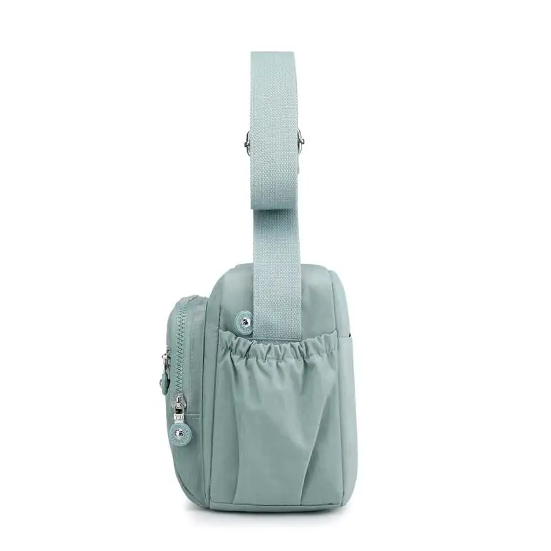 

New Versatile Canvas Bag Women's Crossbody Bag Ox Cloth Mom Bag Small Nylon Texture Women's Bag Faionable oulder...