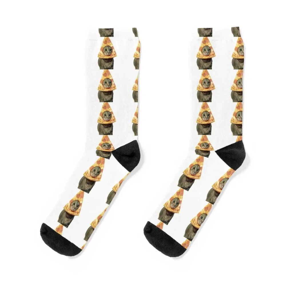 

Pizza Cat Socks christmas stocking winter thermal Socks Woman Men's