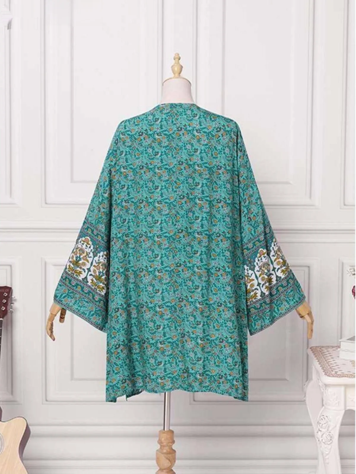 بلوزة نسائية بوهو فليتش سترة علوية irt صيفية نظيفة الخصر مقصوصة ort Sve مزيج القطن irt