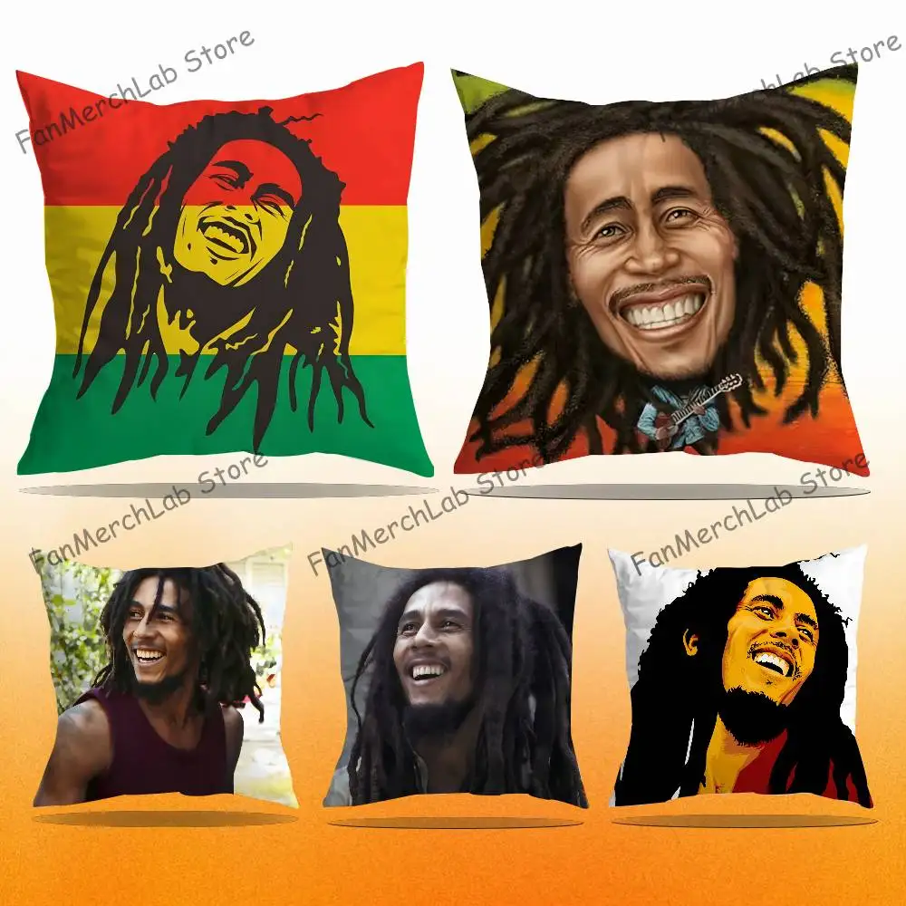 

N-Natty D-Dread Rock Printed Pillow Cover Cushion Case Simple Sofa Pillow Case No Pillow Core