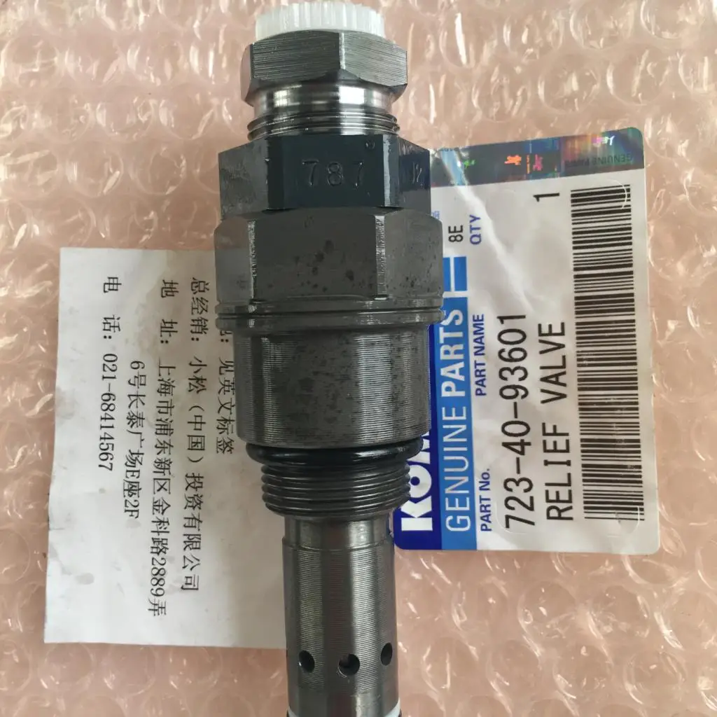 for Komatsu  PC200-8  Relief Valve For Hydraulic Parts 723-40-93600