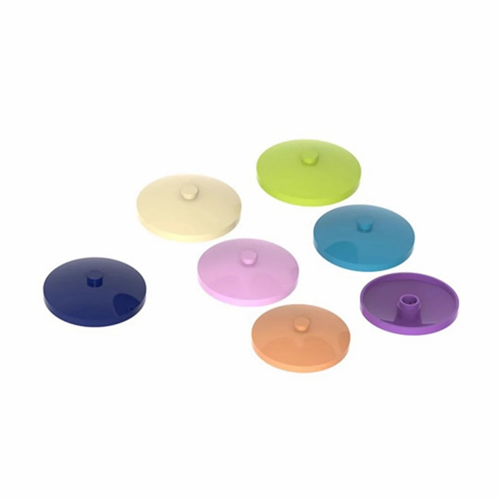 Building Blocks Stacking Blocks Parts Brick 4x4 Disc Outer diameter 31.8 DIY Gift 945 Compatible with Lego 3960 30065 35394