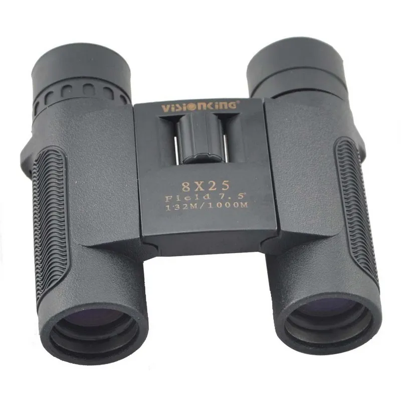 Visionking Protable 8x25 Roof Binoculars Waterproof Outdoor Birdwatching Camping Tourism Optics Extended Lightweigh Telescope