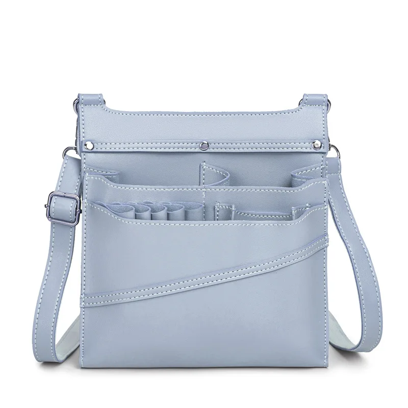 Hairdresser Scissor Pouch Storage Holster Salon Scissor Holder with Shoulder Multi Pockets Storage Tool Bag