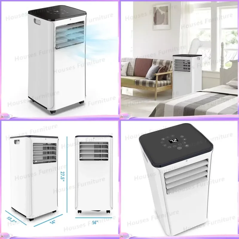 2025 New Portable Air Conditioner 9000 BTU Mini AC Unit Small Cooling Heater for Home Office Bedroom India Fast Shipping