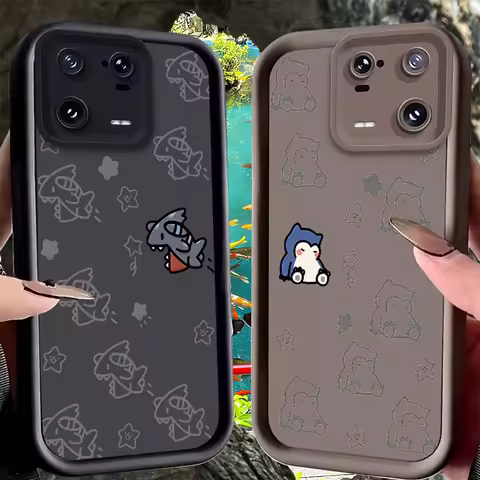Pokemon Case for Xiaomi Mi 15 Pro 14 14T 13 13T 12 11 Lite 11T POCO X7 X6 5G X5 X3 NFC F6 F5 M7 M6 4G Soft Silicone Cover Funda