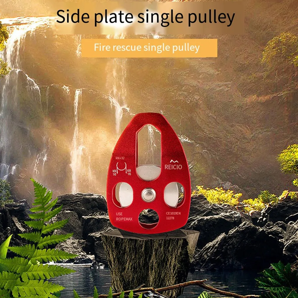 Rock Climbing Pulley Rigging Pulleys Wheel Accessory Fixator Tools