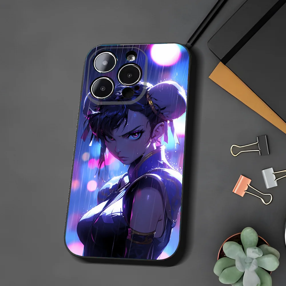 Chun-Li Game S-Street-F-fighters Phone Case For Iphone16 15 11 13 14 Pro Max Plus X Xr Xs Max 12mini Cover Case