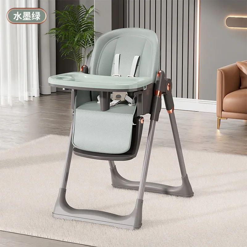 

MultiFunctional Baby Dining Chair Foldable Dining Chairs for Children Suitable for Sitting or Lying Down in Restaurants