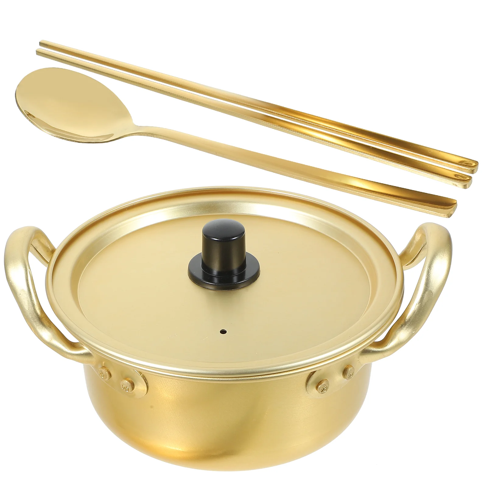 وعاء المعكرونة الفورية، وعاء المعكرونة الساخنة، أواني الطبخ رامين ذات التعامل المزدوج، أواني الطبخ للمأكولات البحرية