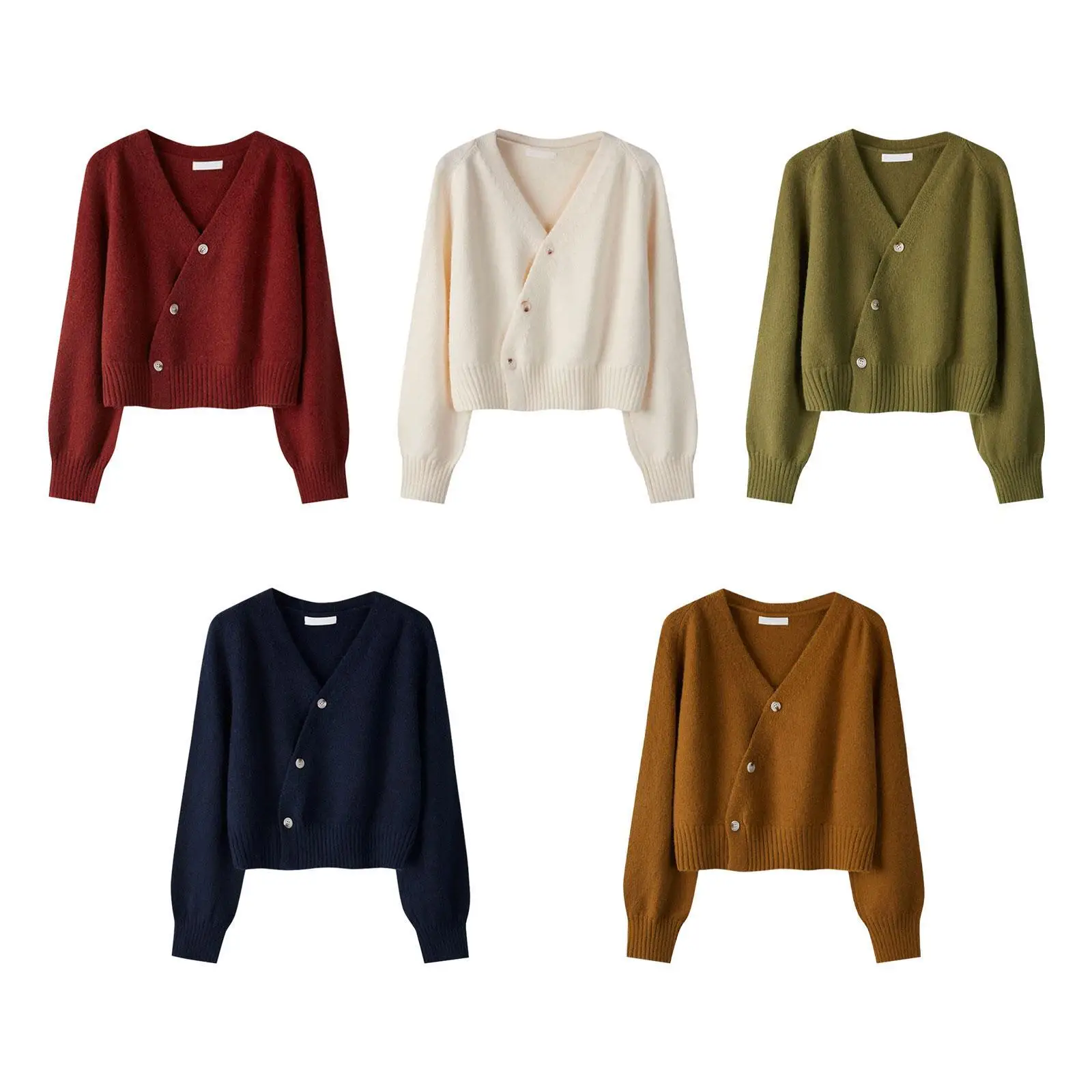 

Women's Cardigan Sweater Retro Style Jacket for Fall Winter Casual Lightweight Outwear Button Down Knitted Sweater for Shopping