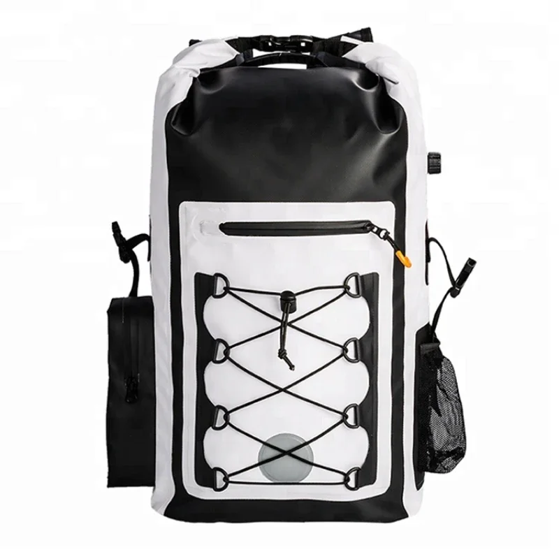 PVC welded seam beer waterproof soft custom backpack cooler insulated