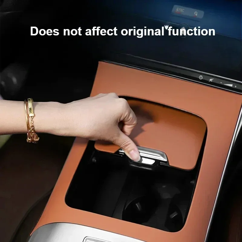 For Mercedes Benz C Class C260L C200L GLC 2023-2025 Car Center Console Panel Silicone Pad Dustproof Non-Slip Mat Accessories