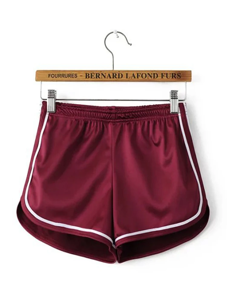 Women Shorts Summer Silk Slim Beach Casual White Egde Shorts Hot