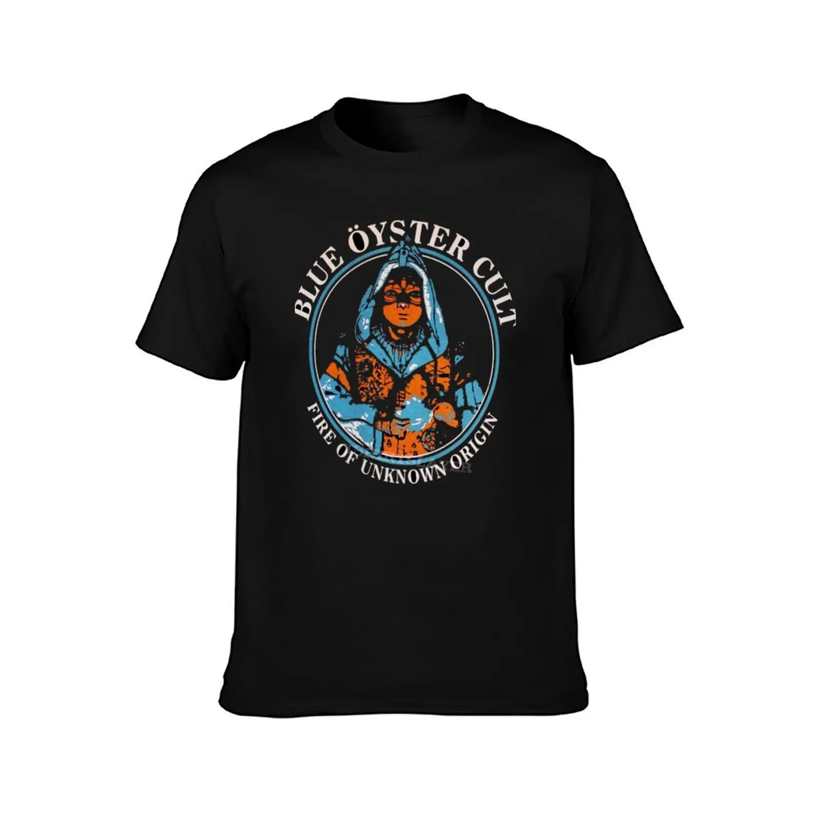 blue oyster cult T-Shirt Casual Streetwear Short Sleeve Tee T-Shirt
