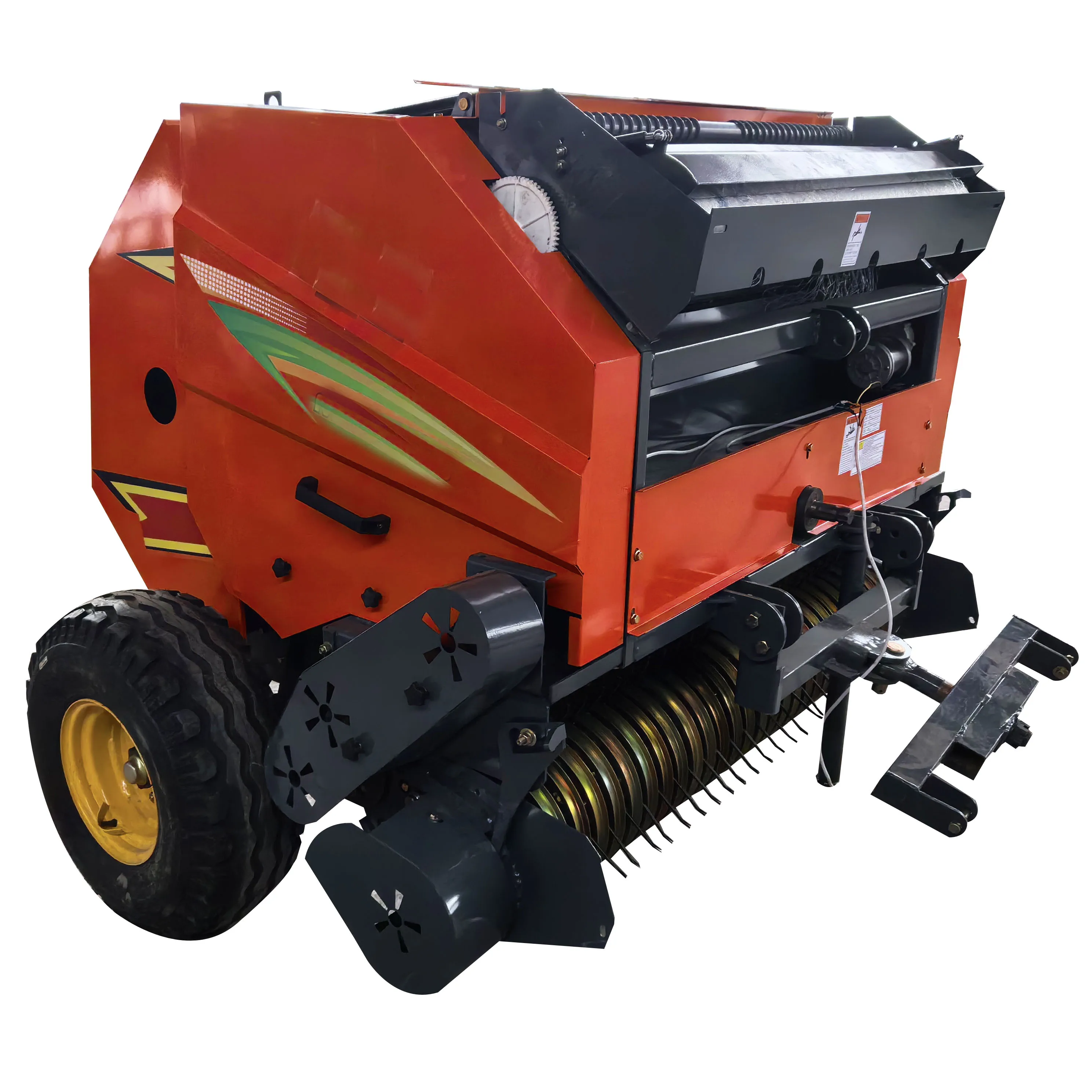 Farming equipment agricultural tractor round hay balers machine price Round bundling machine