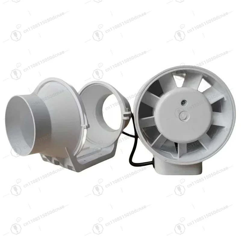 High Speed Exhaust Fan HF 100 S Pipe Ventilator for Moxibustion Toilet Kitchen Smoke Extractor