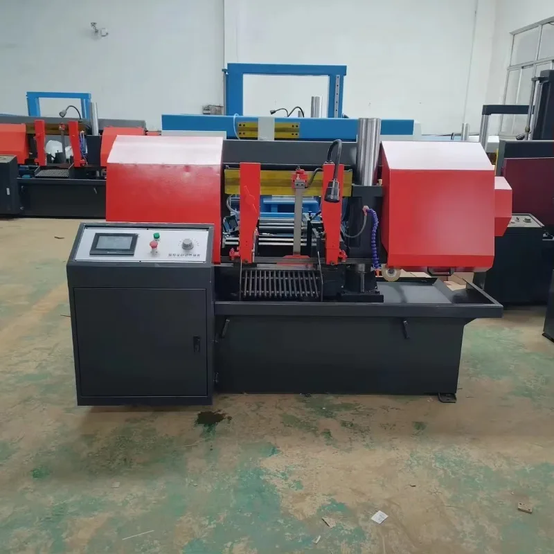 GZ4235 High-Accuracy Band Saw Machine with Linear Scale Feedback ±0.1mm Tolerance for Precision Parts