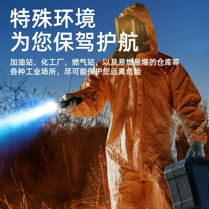 Lanterna LED carregando iluminação de bombeiro de resgate de emergência