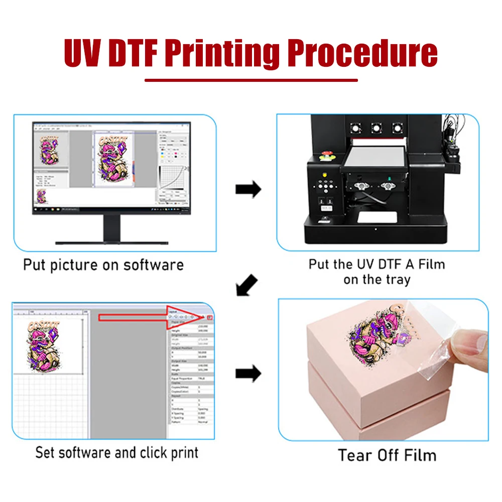 Tinta LED UV 500ML untuk DX4 DX5 DX6 DX7 DX10 TX800 XP600 Printhead untuk Epson R1390 L800 L1800 L805 Semua Printer UV modifikasi Epson