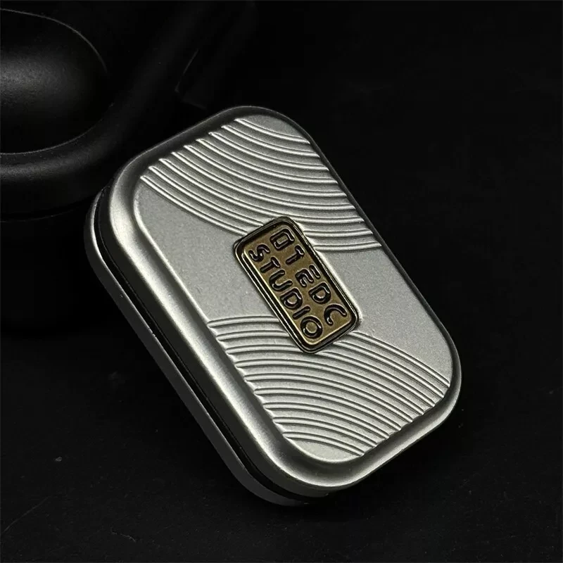 01EDC MINI Burger Mecânico Fidget Slider EDC TDAH Ferramenta Anti Estresse Fidgeting Stress Spinner Brinquedos