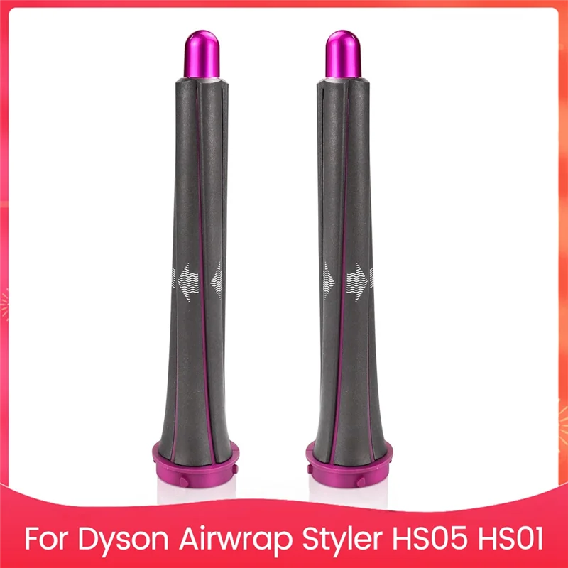 AT28-20Mm Long Curling Iron Barrels Attachment For Dyson Airwrap Styler HS05 HS01, Professional Volume And Shape Curler Tool