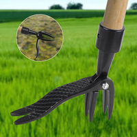 Black Digging Weeder Stand Up Weeding tool Claw Foot Pedal Weed Puller Gardening Root Remover Weeding Head Replacement
