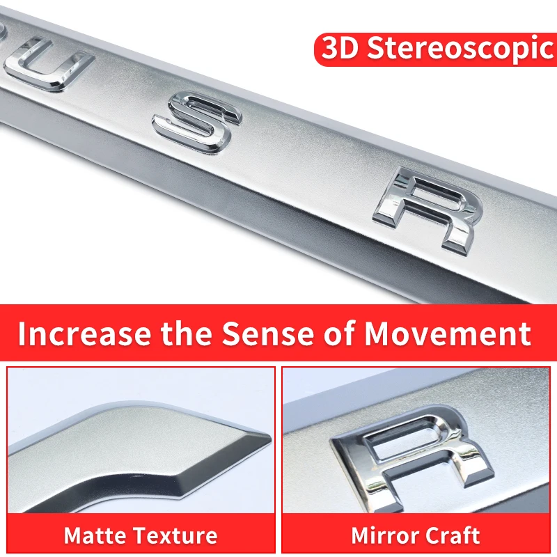 3D Tailgate Decorative Strip Cover For2021-2023 Land Cruiser 300 Lc300 Trunk Chrome Plated Strip Accessories Modification