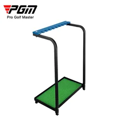 PGM Golf Pole Stand Organizer attrezzature Storage 9 fori Golf Club Rack durevole forniture per campi da Golf ZJ005