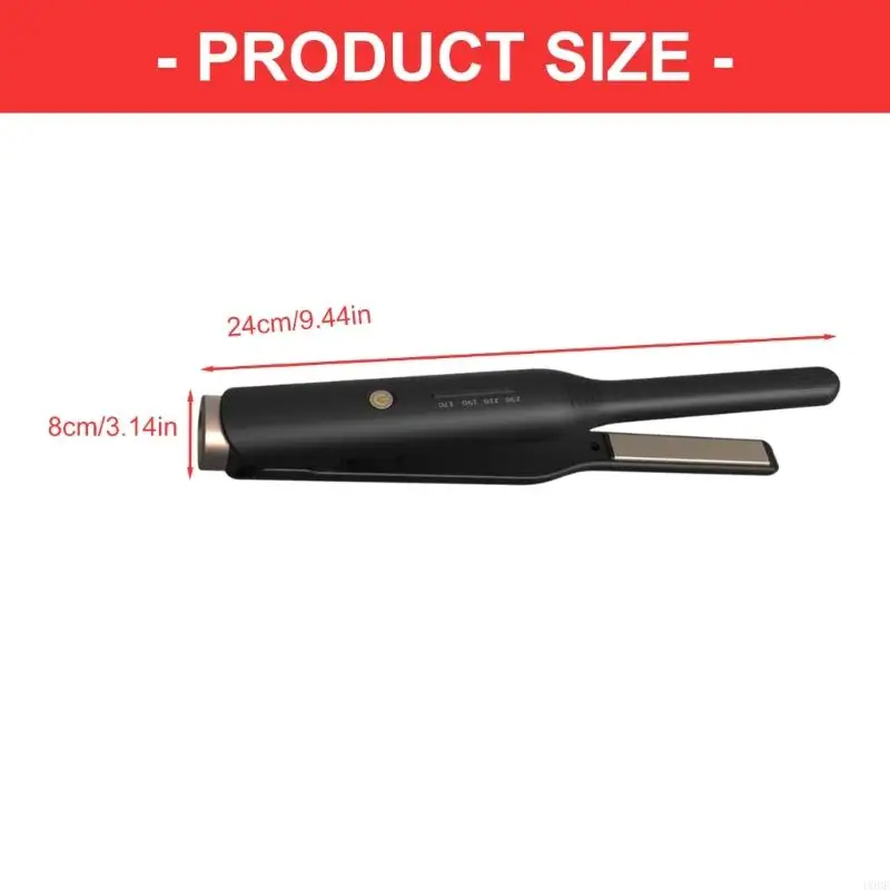 Pelurus & Pengeriting Rambut Mini 220V 2 in 1 Keramik Pemanasan Cepat 170-230°C