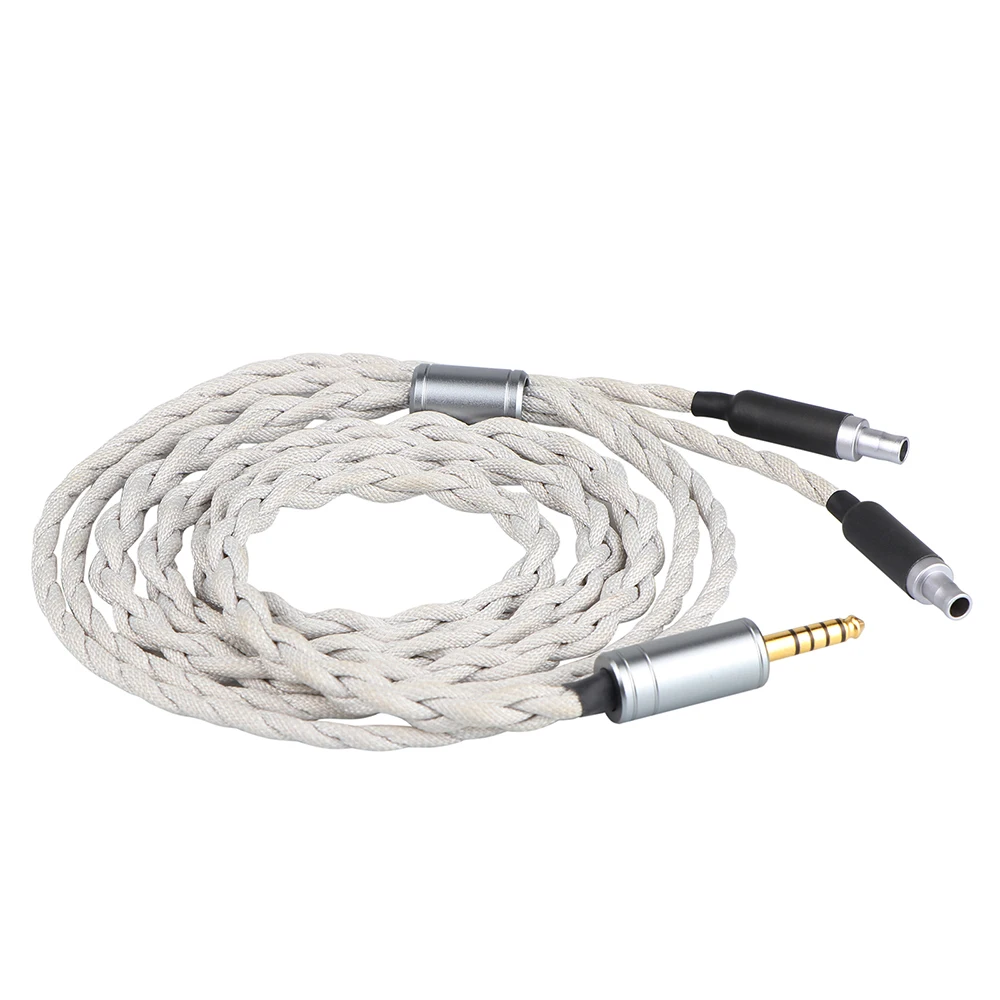 

Tripowin Alture 26AWG high-purity single crystal copper silver-plated headphone upgrade cable 1.5m Long