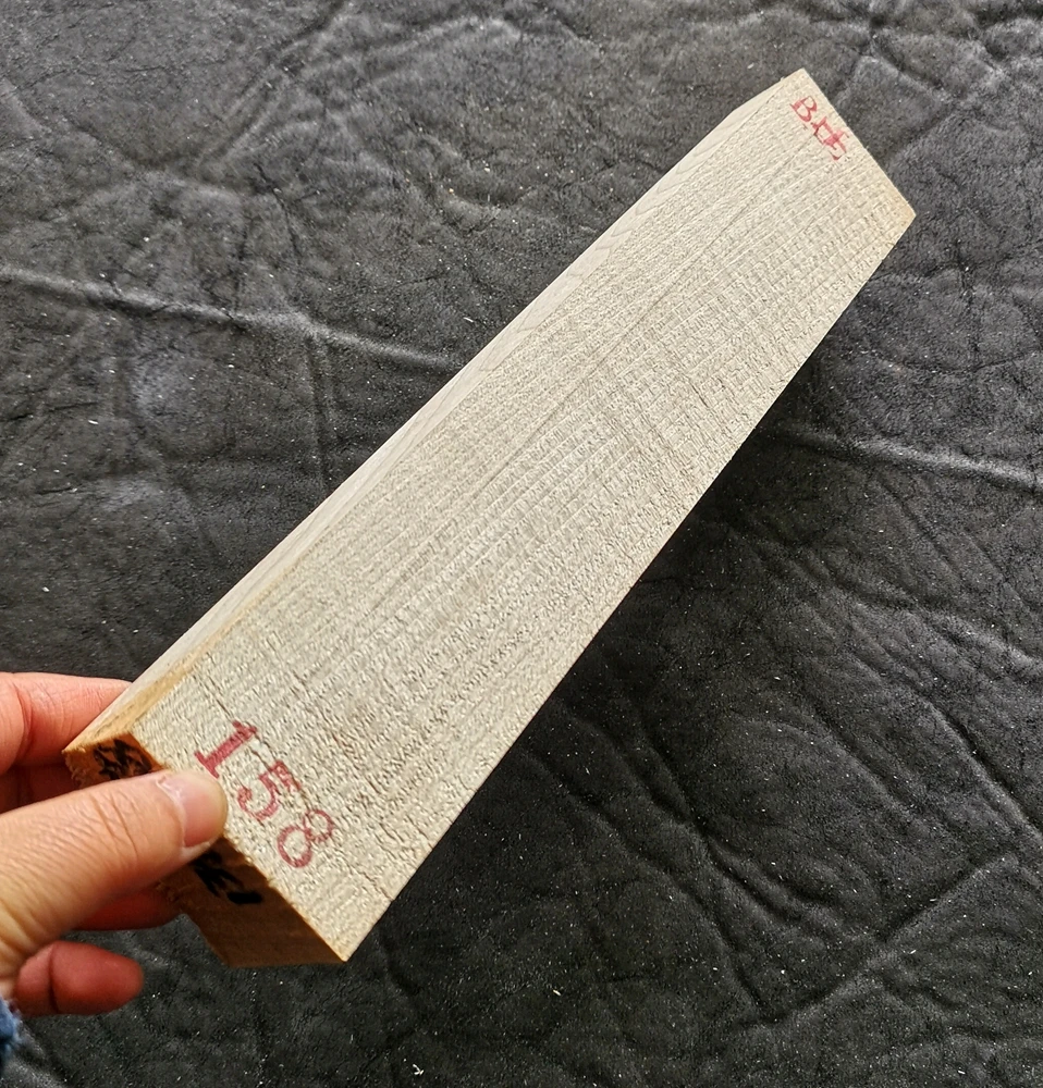 HUATOOL German Imported B+Grade Tiger Maple NECK for Violin - Teufel Violin Making Raw Material & Accessories