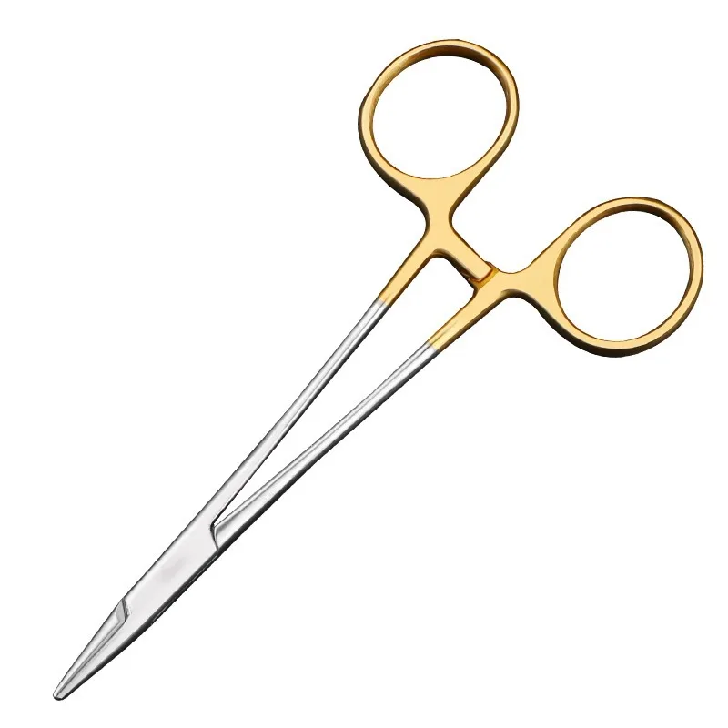 

Медицинский офтальмологический хирургический шовный маленький держатель иглы, оральный стоматологический ортодонтический инструмент для практики двойного века